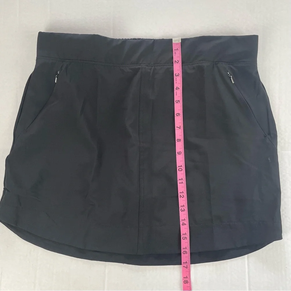 Freely Women's Size Large‎ Black Athletic Skort Tennis Pickleball